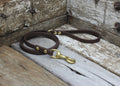 Leatherite Lead 1/2" 13mm Brown