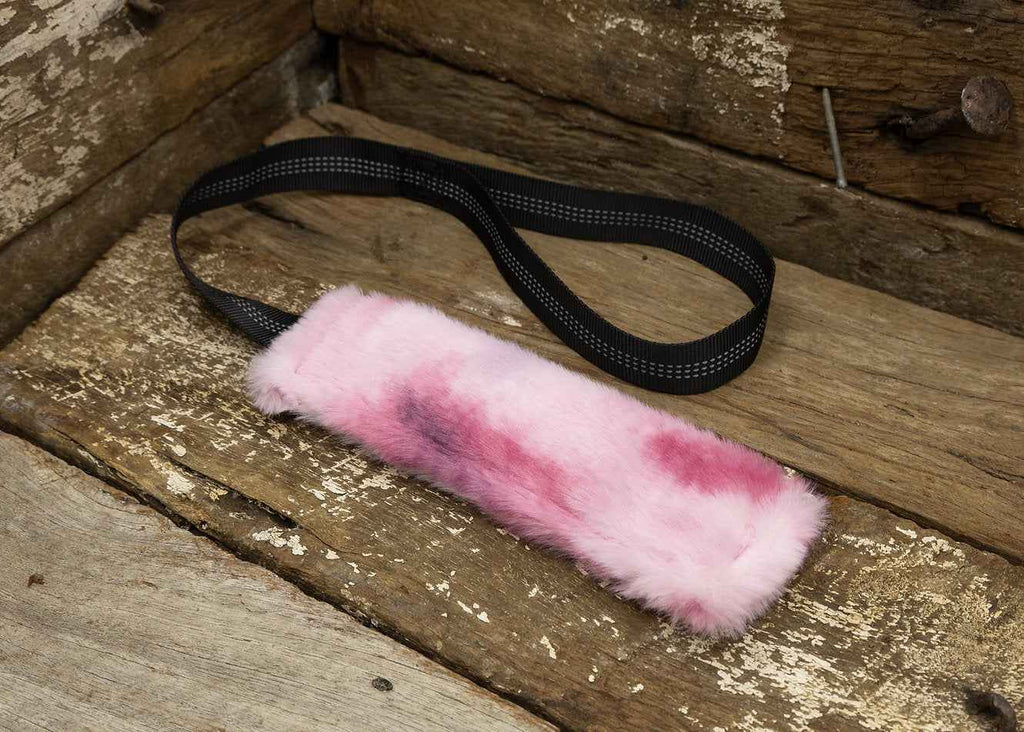 Nextgen Fluffy Tug - Pink Fur - Nextgen Dog Collars