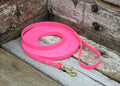 Biothane Long Line Dog Lead 5/8" 16mm Waterproof 3m 4m 5m 6m 8m 10m 12m