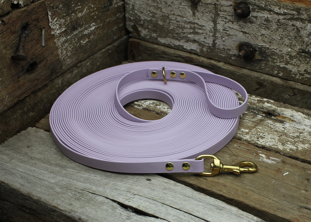 Biothane Long Line Dog Lead 5/8" 16mm Waterproof 3m 4m 5m 6m 8m 10m 12m