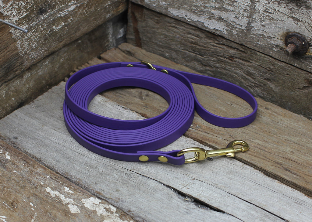 Biothane Long Line Lead 1/2" 13mm Waterproof 3m 4m 5m 6m 8m 10m 12m