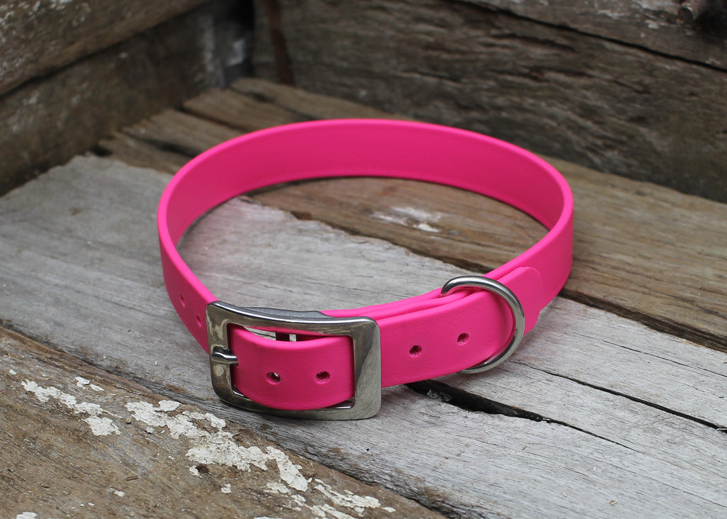 Biothane Flat Collar 1" 25mm SUPER HEAVY