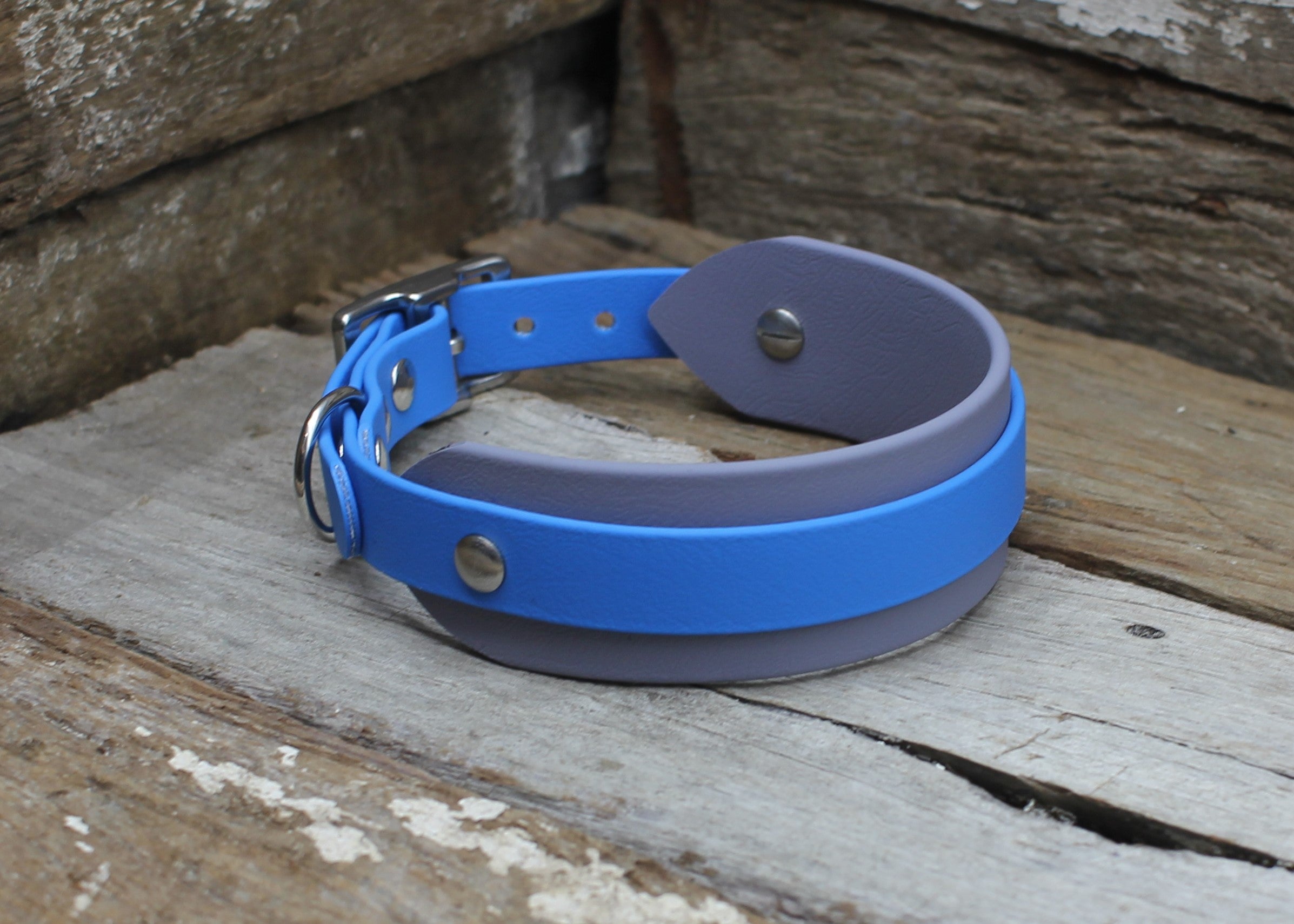 Biothane Collar Dual Layer 3/4" + 1-1/2"