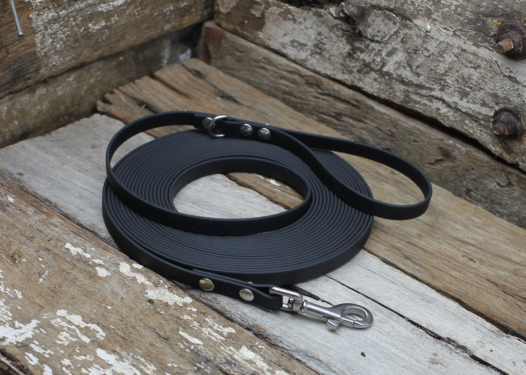 Biothane Long Line Lead 1/2" 13mm Waterproof 3m 4m 5m 6m 8m 10m 12m