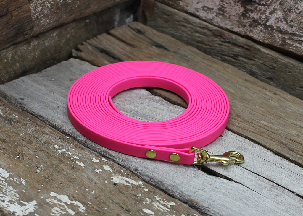Biothane Long Line Lead 1/2" 13mm Waterproof 3m 4m 5m 6m 8m 10m 12m