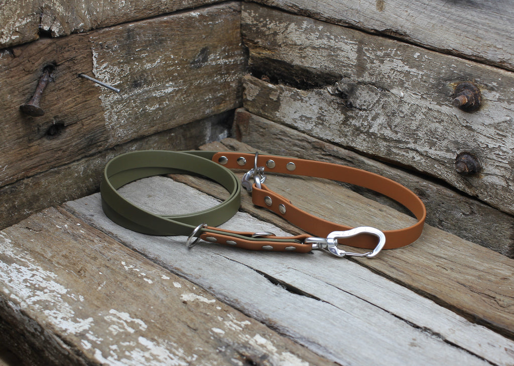 Biothane Two Tone Tactical Dog Lead 3/4" 19mm