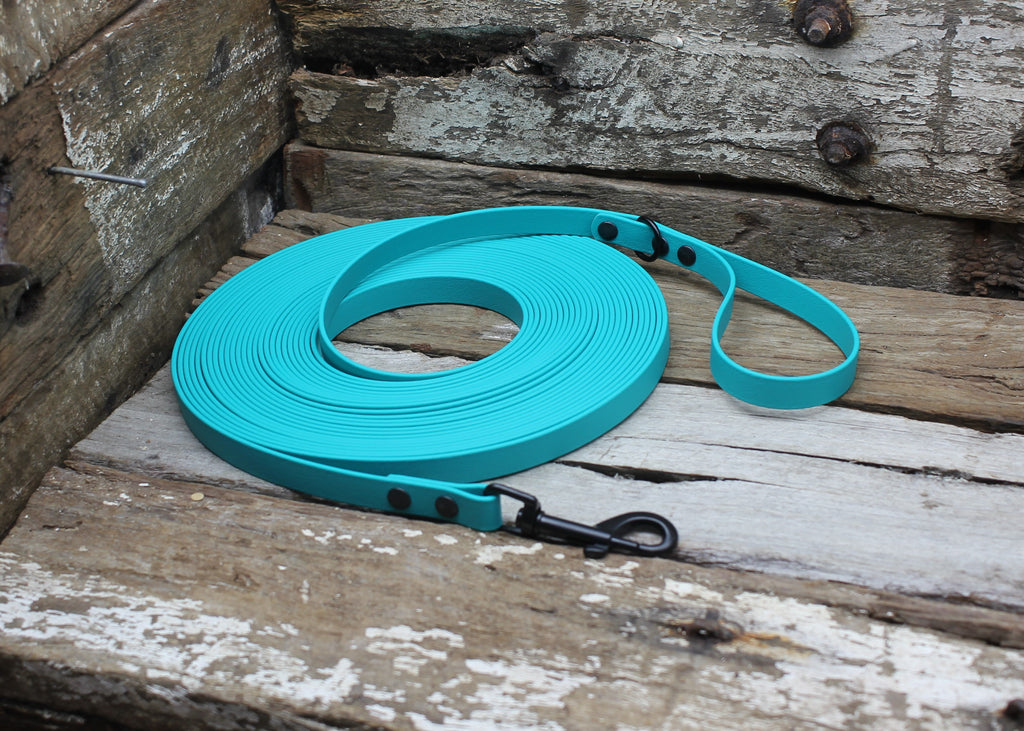 Biothane Long Line Dog Lead 5/8" 16mm Waterproof 3m 4m 5m 6m 8m 10m 12m