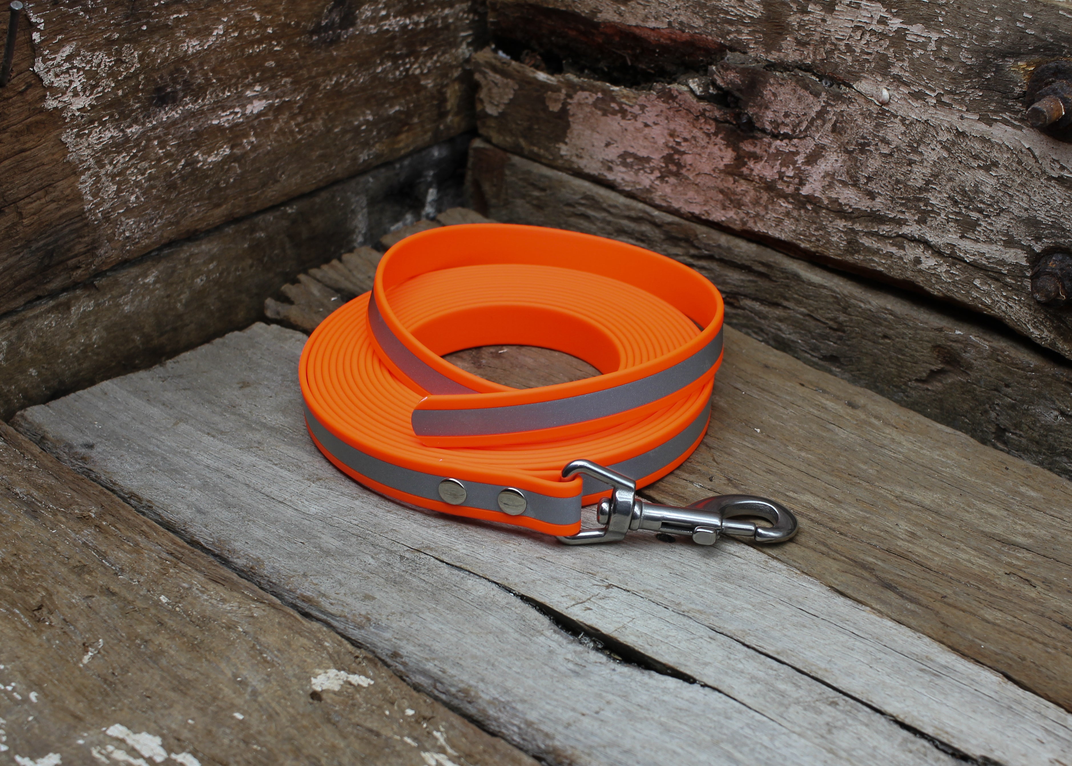 Biothane Long Line Reflective 3/4" 19mm Waterproof 3m 4m 5m 6m 8m 10m 12m