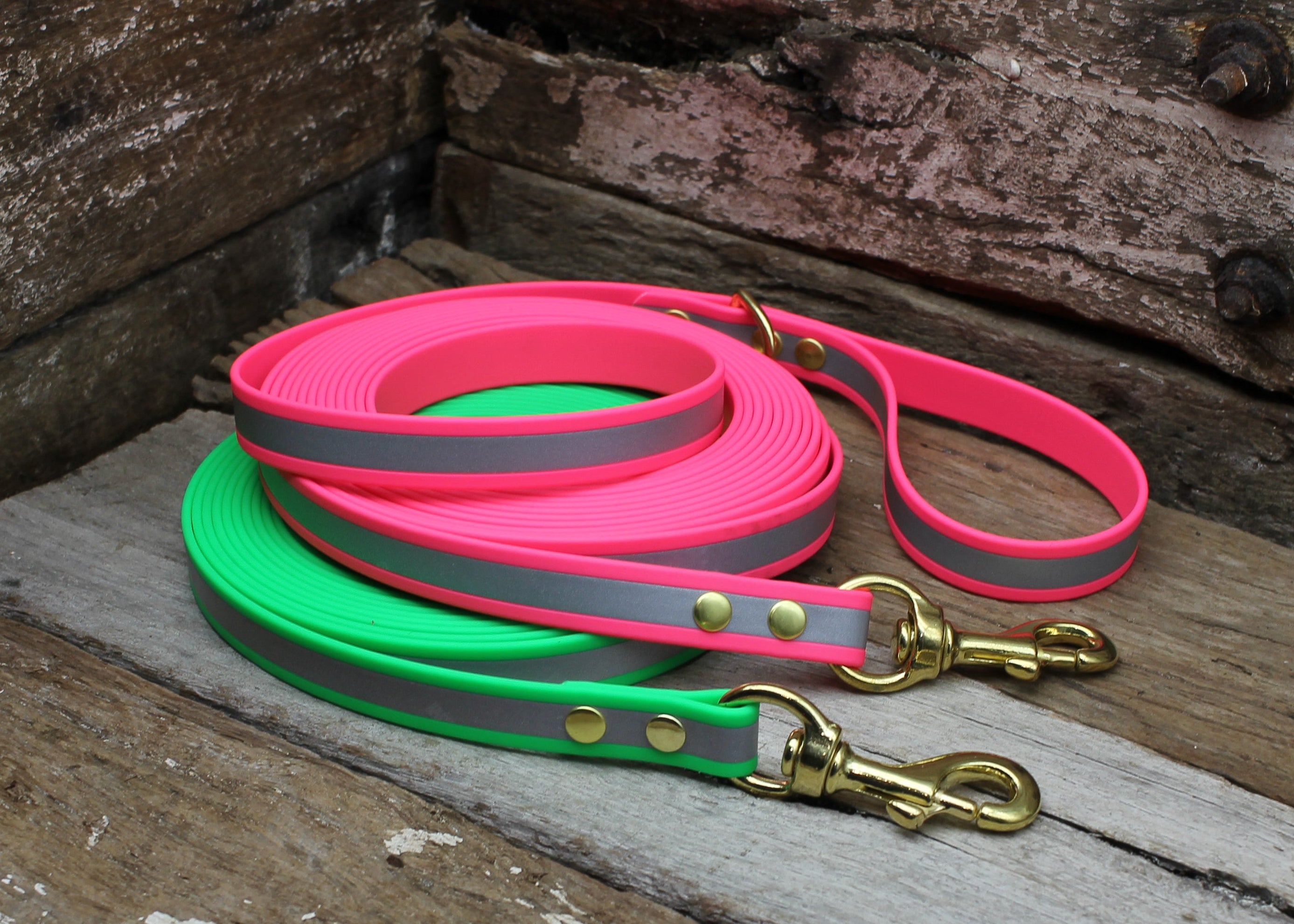 Biothane Long Line Reflective 3/4" 19mm Waterproof 3m 4m 5m 6m 8m 10m 12m