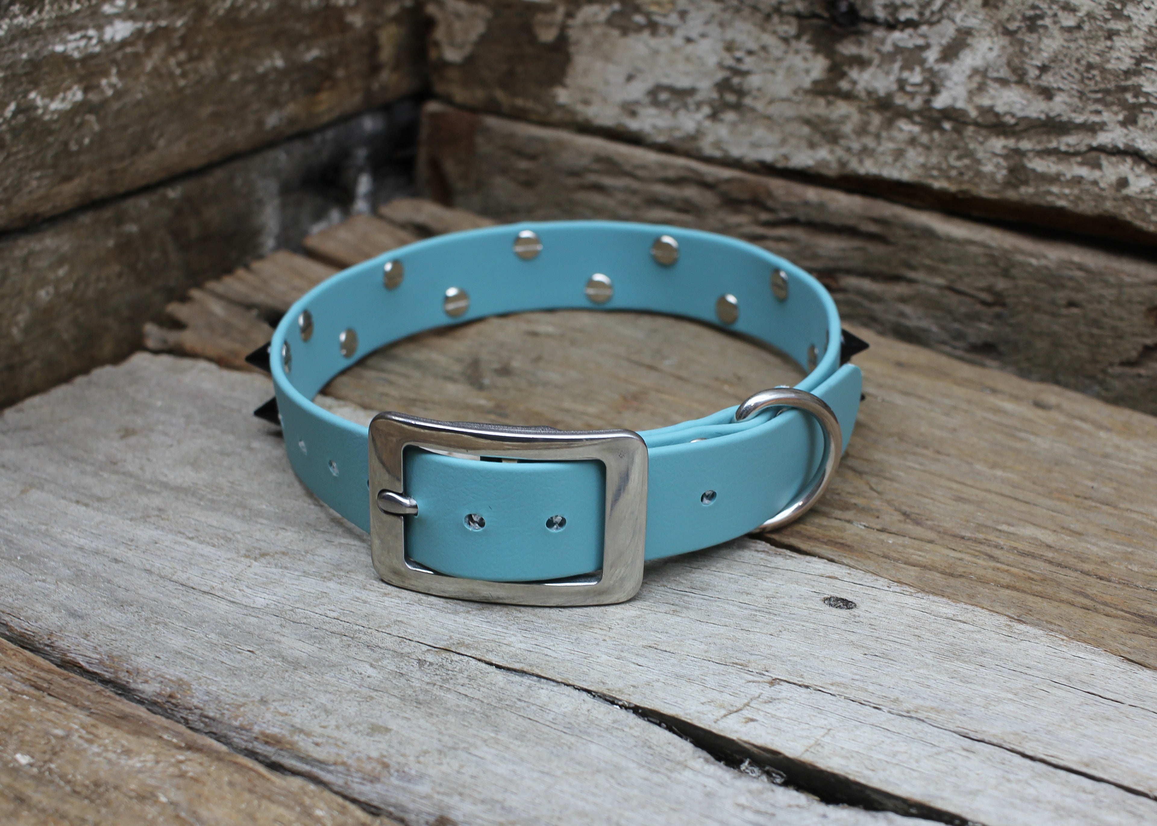 Biothane Spike Collar 1" 25mm