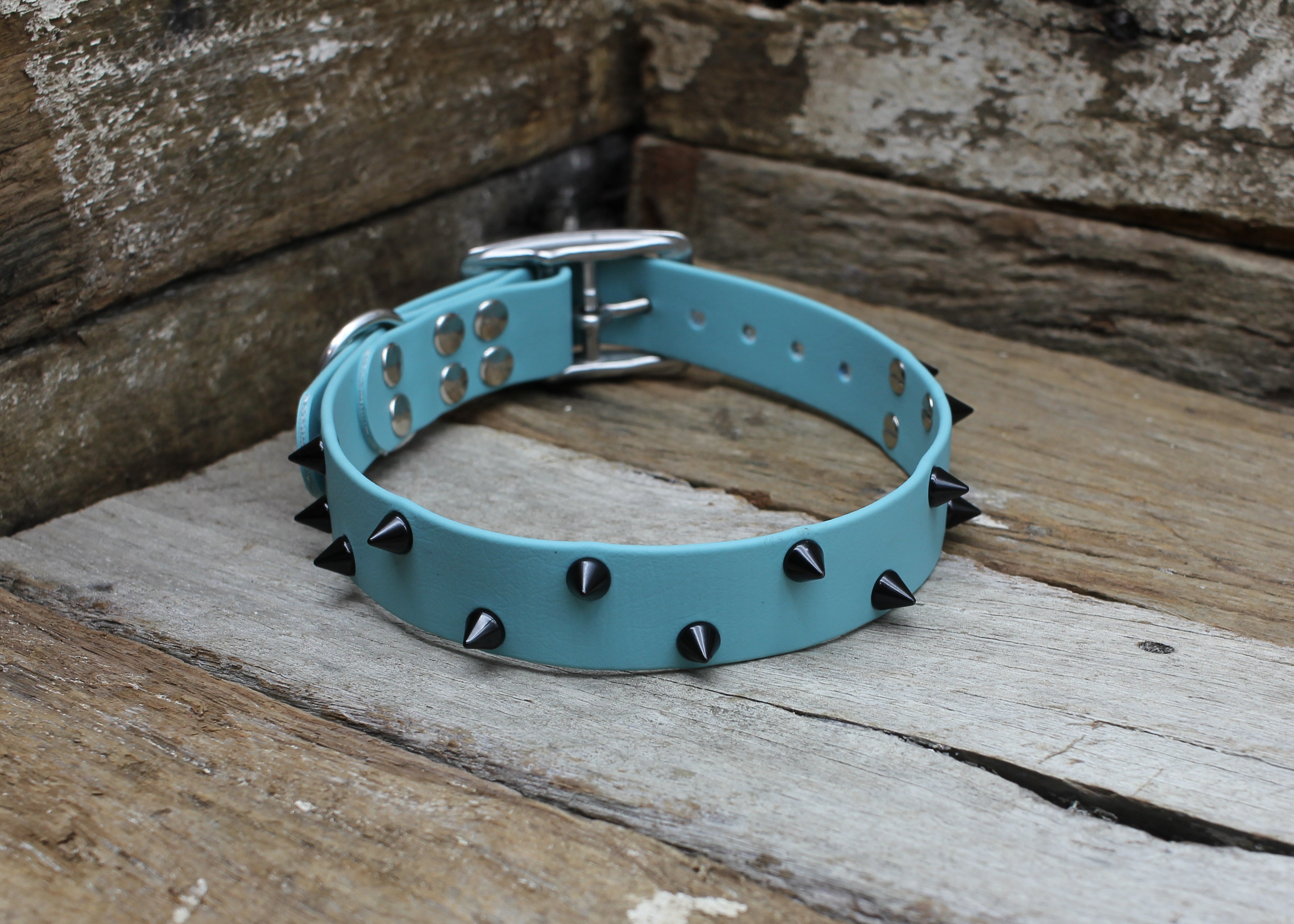 Biothane Spike Collar 1" 25mm