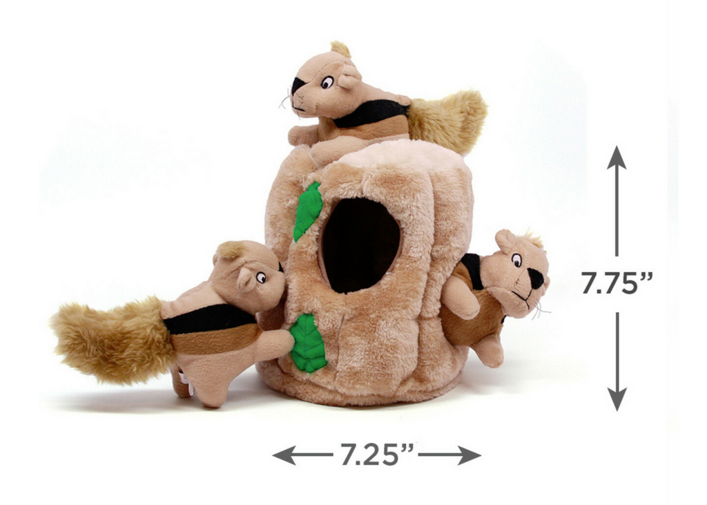 Outward Hound Hide A Squirrel Plush Puzzle Toy - Large