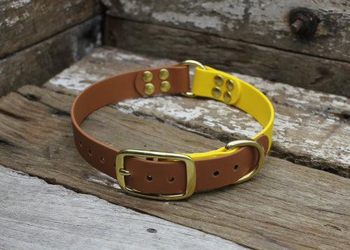 Biothane Collar Two Tone Ring 1" 25mm - Nextgen Dog Collars