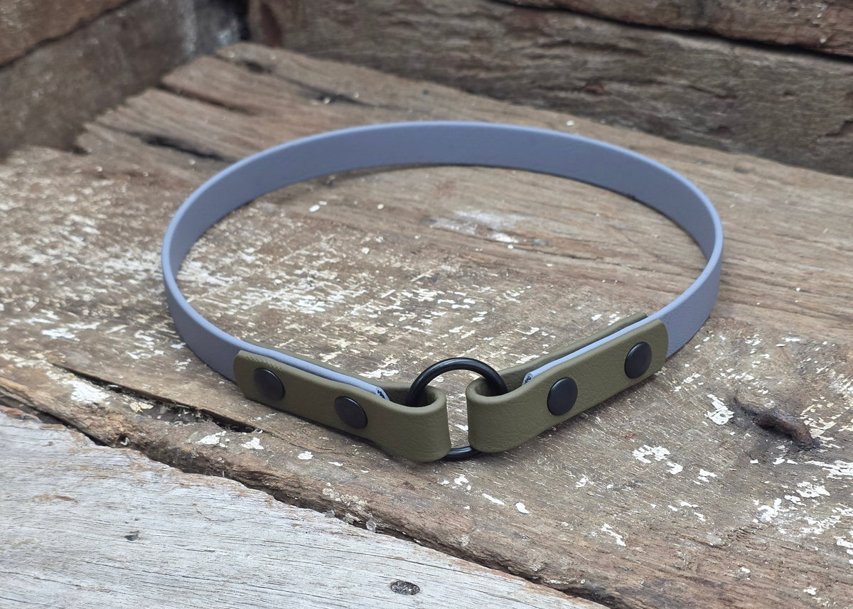 Biothane ID Collar Two Tone 5/8" 16mm - Nextgen Dog Collars
