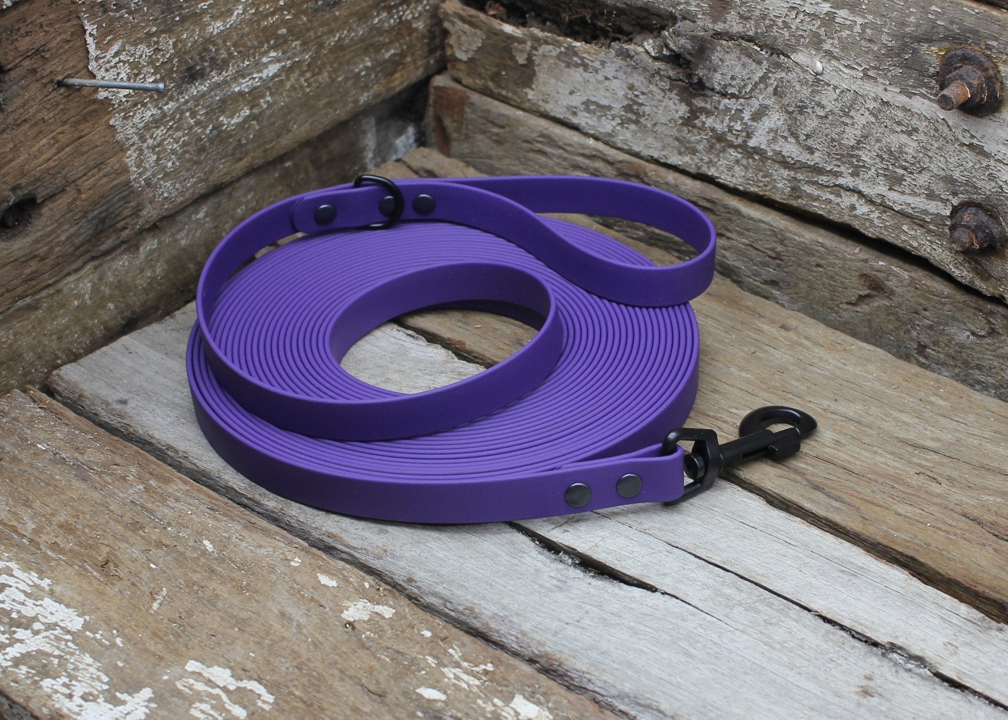 Biothane Long Line Dog Lead 3/4" 19mm Waterproof 3m 4m 5m 6m 8m 10m 12m - Nextgen Dog Collars