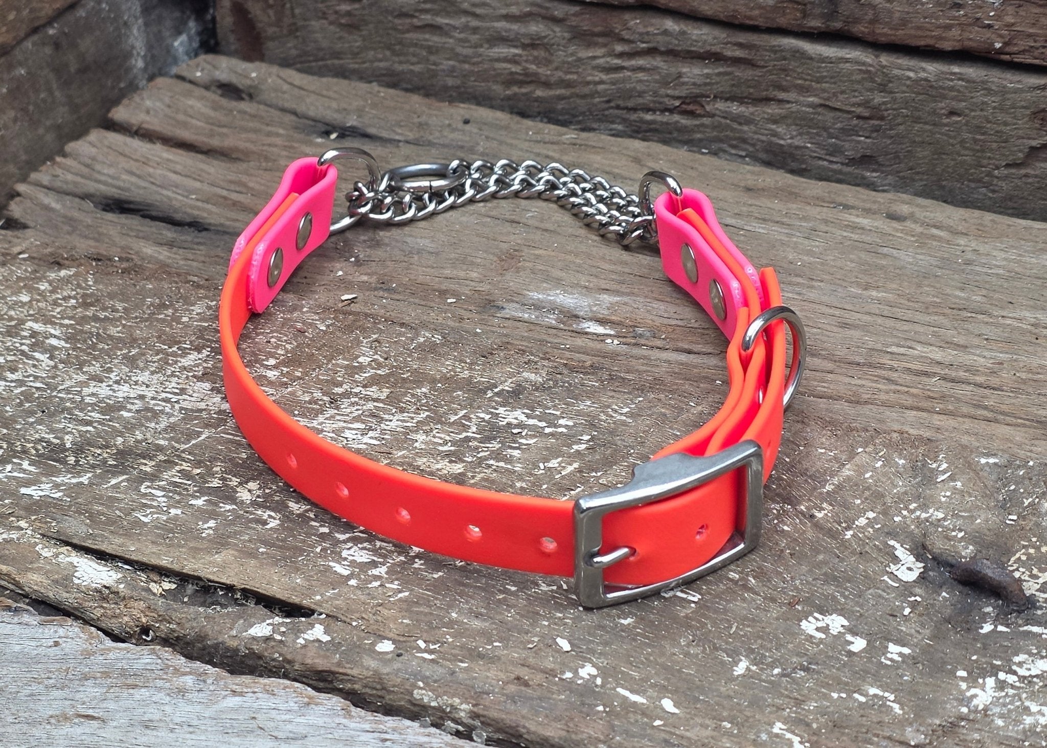 Biothane Martingale Collar Dual Colour 3/4" 19mm - Nextgen Dog Collars