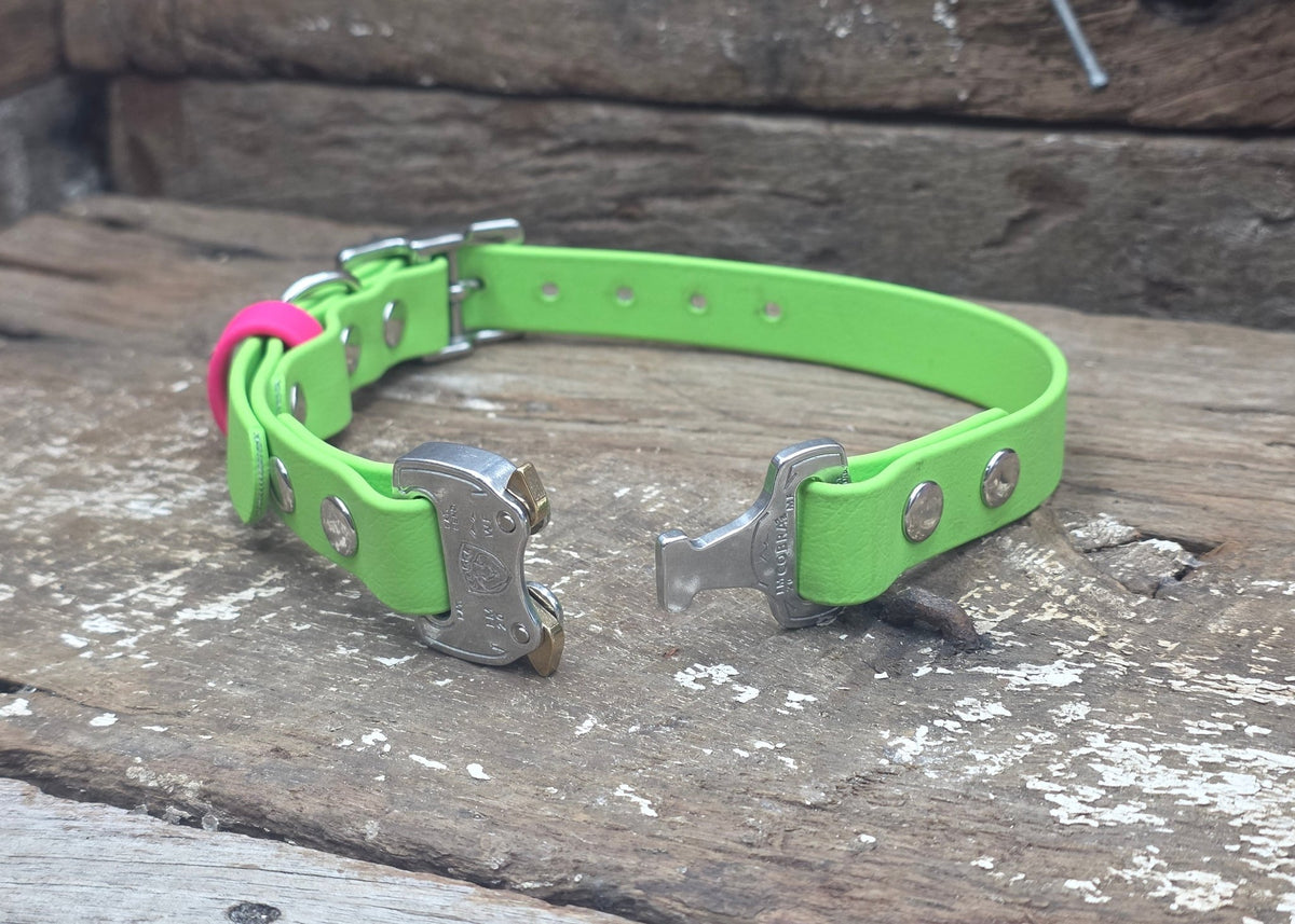 Biothane Quick Release Flat Collar 3/4" 19mm - Nextgen Dog Collars