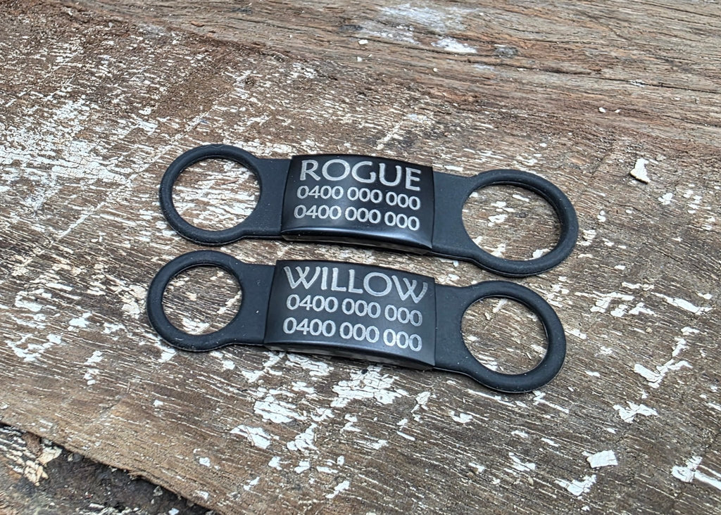 Nextgen Silent Dog Tag - Slide On - Nextgen Dog Collars